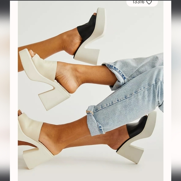 Free people❤️ Made in Italy Zoe platform - Picture 1 of 3